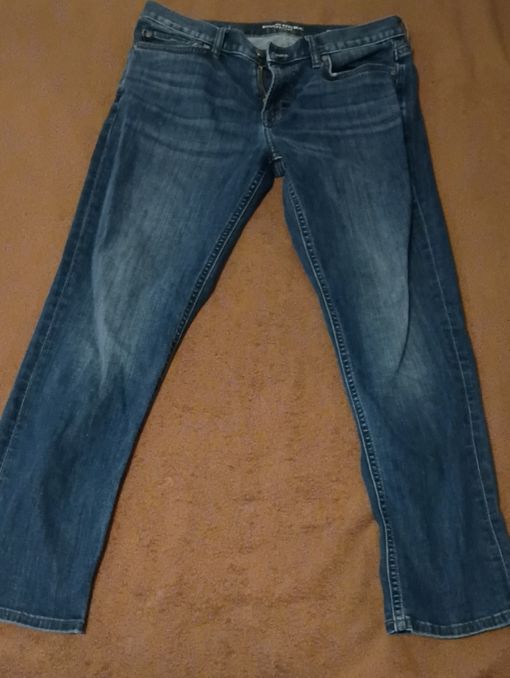Banana Republic Men's Dark Blue Denim Jeans